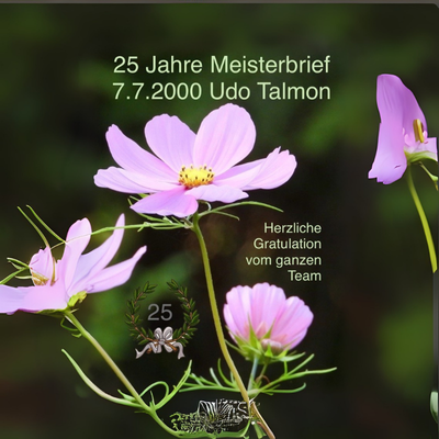 25 Jahre Meisterbrief Udo